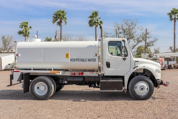 Truck With Tank Container Freightliner BUSINESS CLASS M2 106